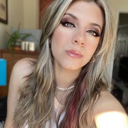 LaKoet Salon - Cool blonde highlights with layers and a fun pink peekaboo!