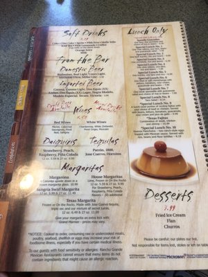 Menu photo 5 Rancho Grande 2 Chesapeake, VA