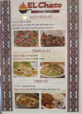 Menu photo 4 El Chato Cocina Peruana Pomona, CA