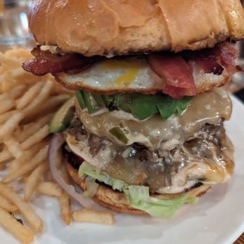 Cafe Whitney - Peak Burger with extras - New American Near Me - Reno, Nevada Cafe Whitney - Peak Burger with extras - New American Near Me - Reno, Nevada