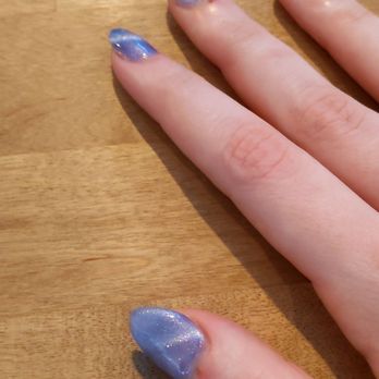 Bliss Nails & Spa 1 - Thumb ripped from polish removal, middle finger cut with nipper, thick acrylic nails on middle finger - Nail Salons Near Me - La Mesa, California Bliss Nails & Spa 1 - Thumb ripped from polish removal, middle finger cut with nipper, thick acrylic nails on middle finger - Nail Salons Near Me - La Mesa, California