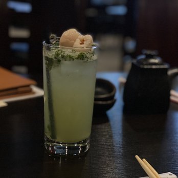 Ebisu Japanese Restaurant - Lychee Mojito - Sushi Bars Near Me - Austin, Texas