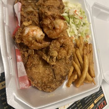 Cultures Loaded Box - Fish, shrimp, coleslaw & fries box - Chicken Wings Near Me - Morgantown, West Virginia Cultures Loaded Box - Fish, shrimp, coleslaw & fries box - Chicken Wings Near Me - Morgantown, West Virginia