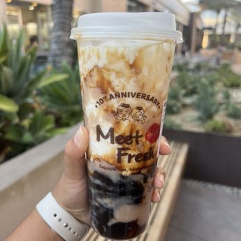 Meet Fresh - Taro Paste Fresh Milk tea with boba - Desserts Near Me - Arcadia, California Meet Fresh - Taro Paste Fresh Milk tea with boba - Desserts Near Me - Arcadia, California