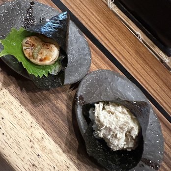 Seaweed Hand Roll Bar - Seared Scallop Handroll & Blue Crab Handroll - Sushi Bars Near Me - Glendale, California Seaweed Hand Roll Bar - Seared Scallop Handroll & Blue Crab Handroll - Sushi Bars Near Me - Glendale, California