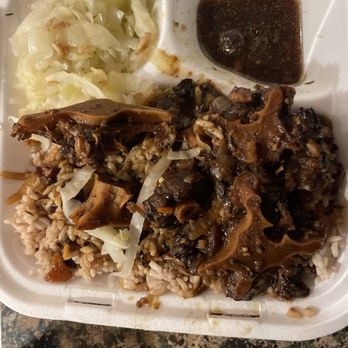 Caribbean Authentic Cuisine - Nasty flavorless ox tails. Dry rice. - Caribbean Near Me - Sterling Heights, Michigan