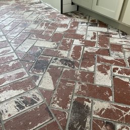 This floor is PERFECT in our Butler's Pantry.