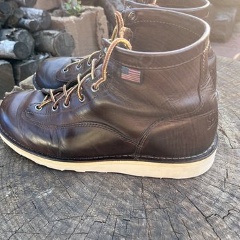 Robert Shoe Repairs & Alterations - Resoled danner boots. - Shoe Repair Near Me - San Diego, California Robert Shoe Repairs & Alterations - Resoled danner boots. - Shoe Repair Near Me - San Diego, California