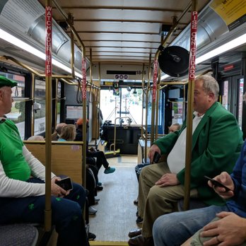DOT Bus - St. Pat's day bus ride - Transportation Near Me - Savannah, Georgia DOT Bus - St. Pat's day bus ride - Transportation Near Me - Savannah, Georgia