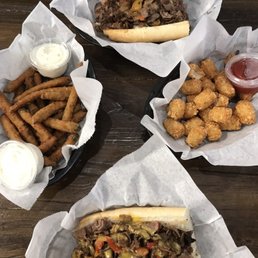 12" Cheesesteak Tater Tots Green Bean Fries 12" Cheesesteak Tater Tots Green Bean Fries