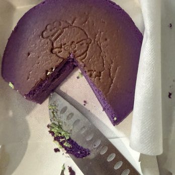 Uncle Tetsu - Ube Cheesecake - Desserts Near Me - Katy, Texas Uncle Tetsu - Ube Cheesecake - Desserts Near Me - Katy, Texas