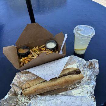 Cheesesteak Republic - da jabroni, bacon cheese fries, smash lemonade - Sandwiches Near Me - Ventura, California
