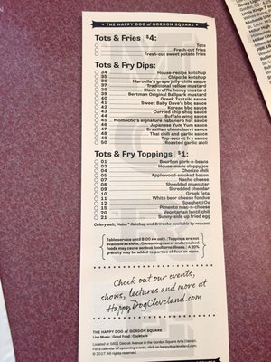 Menu photo 8 Happy Dog Cleveland, OH Menu photo 8 Happy Dog Cleveland, OH