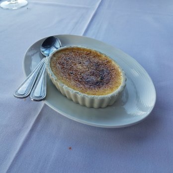 Rooney's Oceanfront Restaurant - Lavendar mint creme brulee - Seafood Near Me - Long Branch, New Jersey