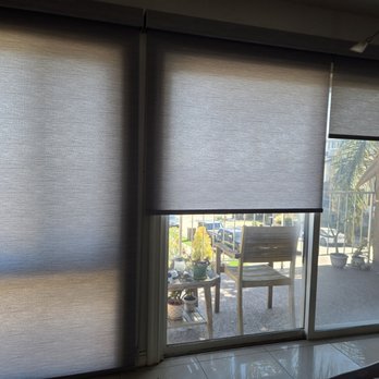 Shutter Heaven - Two options, push up or use the manual pully - Shades & Blinds Near Me - Orange, California