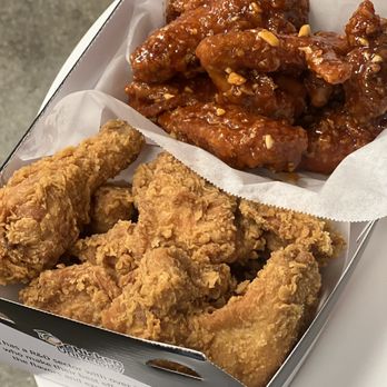 bb.q Chicken La Canada - Half & Half Whole Chicken: Golden Original and Secret Sauce. - Chicken Wings Near Me - La Cañada Flintridge, California bb.q Chicken La Canada - Half & Half Whole Chicken: Golden Original and Secret Sauce. - Chicken Wings Near Me - La Cañada Flintridge, California