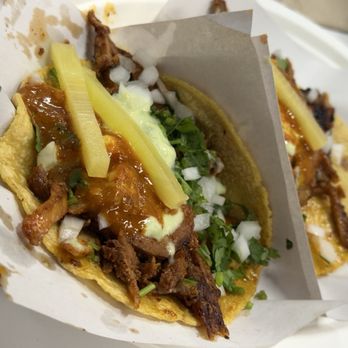 Los Tacos No.1 - Adobaba, corn tortilla, w/ the works - Tacos Near Me - New York, New York Los Tacos No.1 - Adobaba, corn tortilla, w/ the works - Tacos Near Me - New York, New York