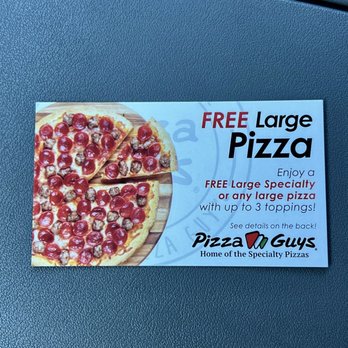 Pizza Guys - Free pizza for opening day 1/8/2026 - Italian Near Me - Westminster, California
