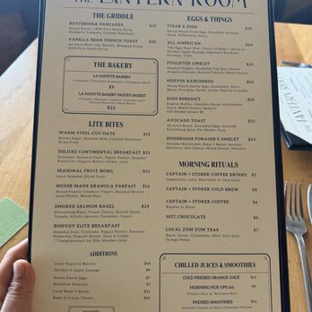 The Lantern Room - breakfast menu August 2026 - American Near Me - Monterey, California The Lantern Room - breakfast menu August 2026 - American Near Me - Monterey, California
