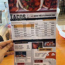 Little Shack - Menu