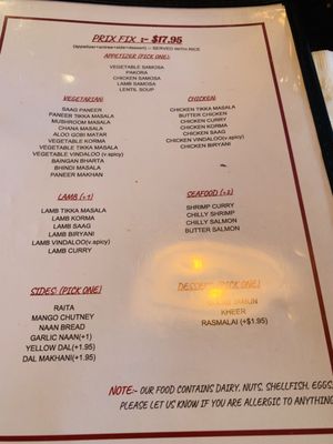 Menu photo 7 Sathi New York, NY