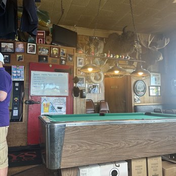 Toby's Tavern - Back half of floor (pool table) - American Near Me - Coupeville, Washington Toby's Tavern - Back half of floor (pool table) - American Near Me - Coupeville, Washington