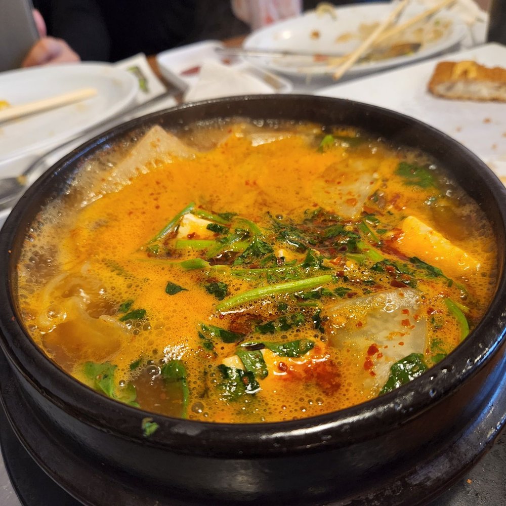 Jeju-Island - Sashimi combo and seafood set (5 people), tofu radish watercress soup - Sushi Bars Near Me - Queens, New York Jeju-Island - Sashimi combo and seafood set (5 people), tofu radish watercress soup - Sushi Bars Near Me - Queens, New York