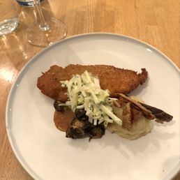 Pork schnitzel, so good!