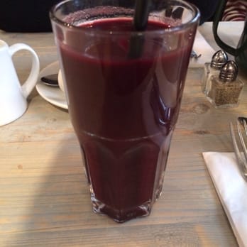 Bill's - Blueberry and Ginger Smoothie - British Near Me - London, XGL