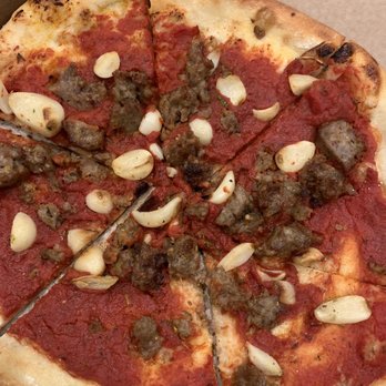 Sky High Pie - Marinara with sausage - Italian Near Me - Joshua Tree, California Sky High Pie - Marinara with sausage - Italian Near Me - Joshua Tree, California