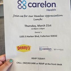 Carelon Health Care Center - Appreciation lunch