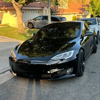 Simi Valley Mobile Detailing - Tesla model S after our clay bar and ceramic coating. - Auto Detailing Near Me Simi Valley Mobile Detailing - Tesla model S after our clay bar and ceramic coating. - Auto Detailing Near Me