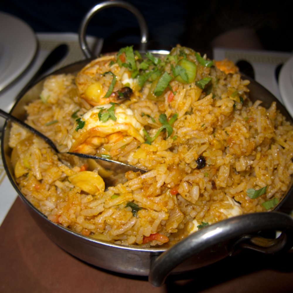 India Palace - Shrimp Biryani - Indian Near Me - Overland Park, Kansas