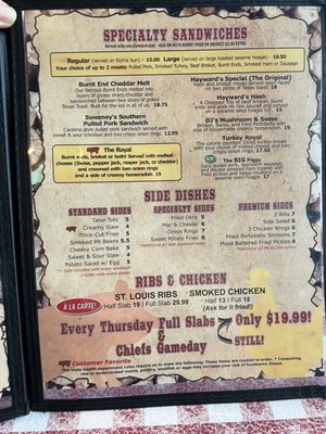 Hayward's Pit Bar B Que & Catering by null