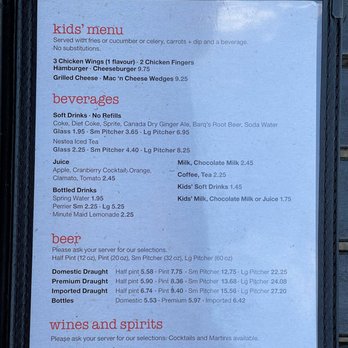 Duff's Famous Wings - Menu - Aug 2022 - Chicken Wings Near Me - Toronto, Ontario