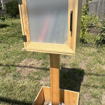 Little Free Library - Looks to be very new - Community Book Box Near Me - Portland, Maine Little Free Library - Looks to be very new - Community Book Box Near Me - Portland, Maine