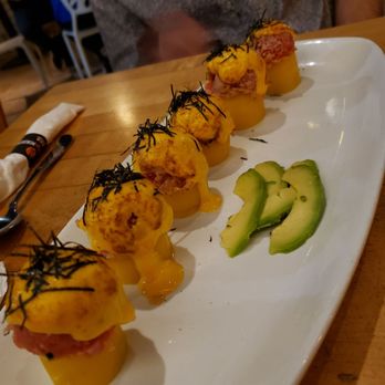 SuViche - Sushi and Ceviche - Causa with spicy tuna - Peruvian Near Me - Miami, Florida SuViche - Sushi and Ceviche - Causa with spicy tuna - Peruvian Near Me - Miami, Florida