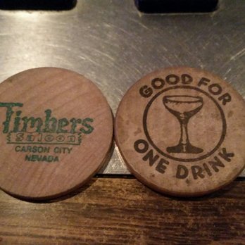 The Timbers Saloon - two wooden coasters on a table - Dive Bars Near Me - Carson City, Nevada The Timbers Saloon - two wooden coasters on a table - Dive Bars Near Me - Carson City, Nevada
