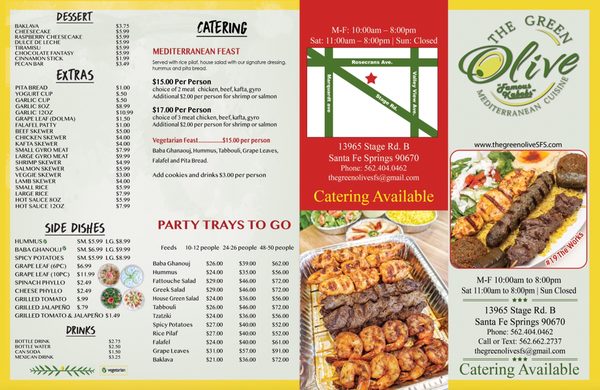 Menu photo 8 The Green Olive Santa Fe Springs, CA Menu photo 8 The Green Olive Santa Fe Springs, CA
