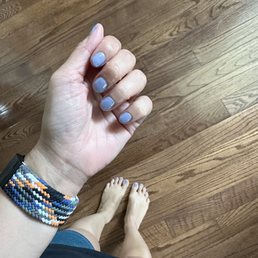 She made sure I stayed til my nails were dry.