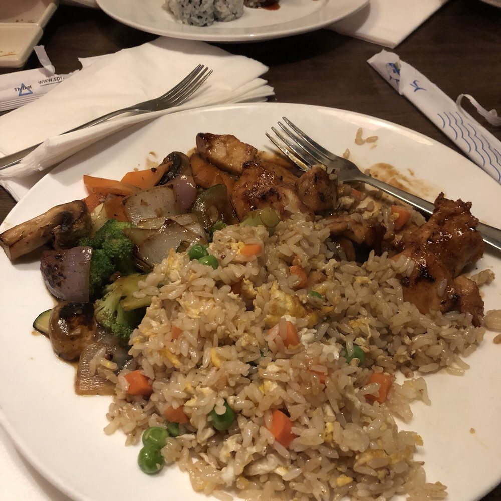 Sugi Sushi - Habachi chicken with fried rice. Delicious. - Sushi Bars Near Me - Bronx, New York Sugi Sushi - Habachi chicken with fried rice. Delicious. - Sushi Bars Near Me - Bronx, New York