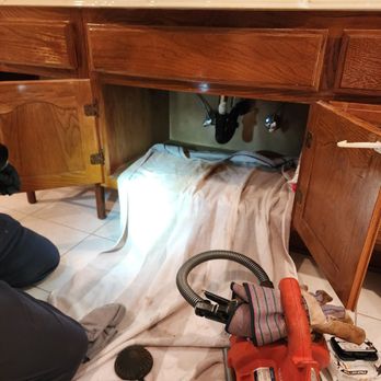 Stroud's Plumbing Service - Snaked under bathroom sink. - Plumbing Near Me Stroud's Plumbing Service - Snaked under bathroom sink. - Plumbing Near Me