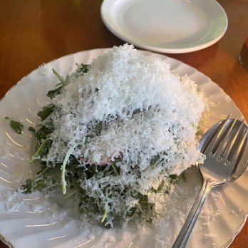 Ask For Luigi - Arugula salad with allll the cheese - Italian Near Me - Vancouver, British Columbia Ask For Luigi - Arugula salad with allll the cheese - Italian Near Me - Vancouver, British Columbia