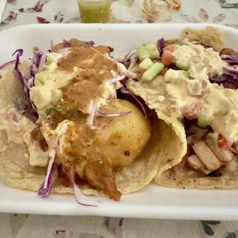 The Taco Shrimp - Batter shrimp and octopus tacos. - Beer, Wine & Spirits Near Me - Hemet, California The Taco Shrimp - Batter shrimp and octopus tacos. - Beer, Wine & Spirits Near Me - Hemet, California