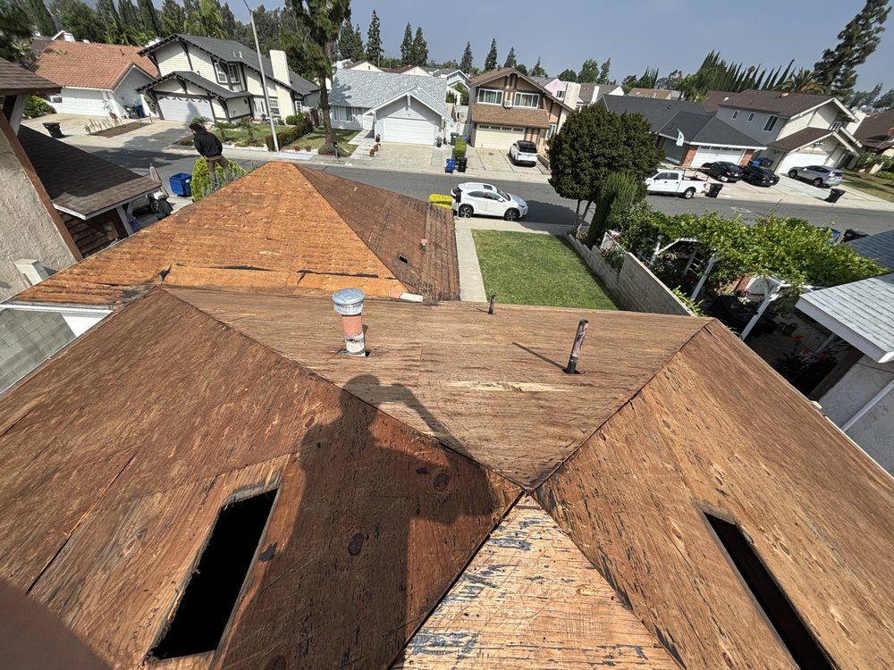Slide of Munoz Roof and Roof Removal