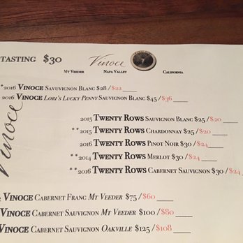 Vinoce - Wine Bars Near Me - Napa, California Vinoce - Wine Bars Near Me - Napa, California