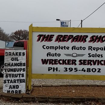 Repair Shop - Roadside sign - Towing Near Me - Olney, Illinois Repair Shop - Roadside sign - Towing Near Me - Olney, Illinois