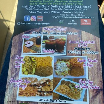 Fonda Maria - Mexican Near Me - Downey, California Fonda Maria - Mexican Near Me - Downey, California