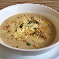 Gaden's Cafe - Cauliflower and Parmesan soup