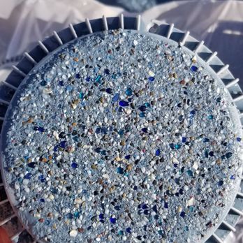 Bali Shores Pool Plastering - Drain cover pebble sample - Pool & Hot Tub Service Near Me